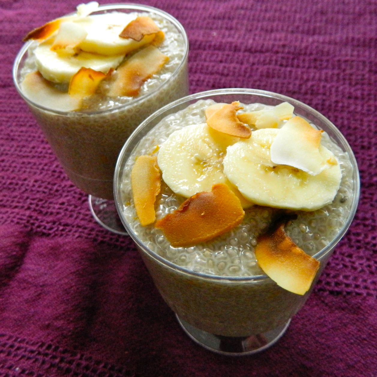 Chia Chai Coconut Pudding